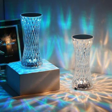 Crystal Rechargeable Table Lamp