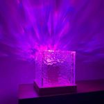 Crystal Lamp Water Ripple Night Lamp