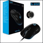 Logitech Gaming Mouse G403 HERO with RGB and Pro