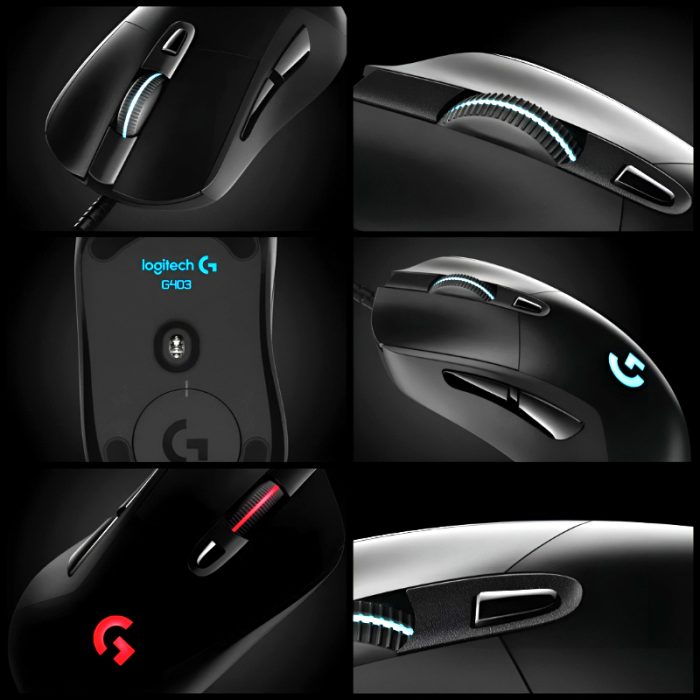 Logitech Gaming Mouse G403 HERO with RGB and Pro