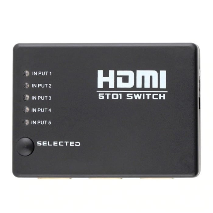 HDMI Switch Splitter Box For HDTV PS3 DVD With IR Remote