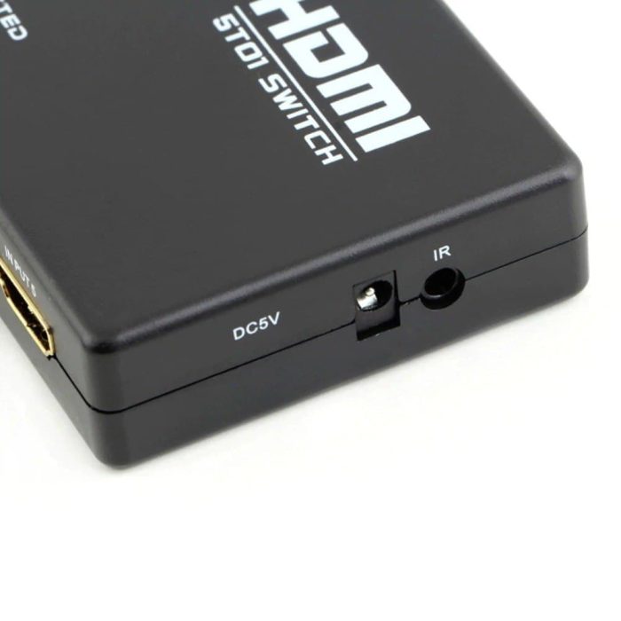 HDMI Switch Splitter Box For HDTV PS3 DVD With IR Remote